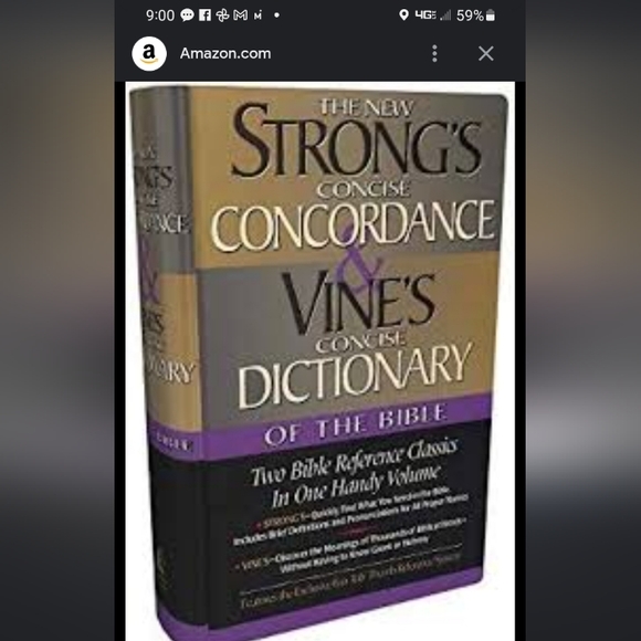 2 in 1 Vines/Strongs Expository - Picture 1 of 2